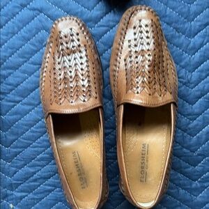 Florsheim Men's Tan Woven Loafers